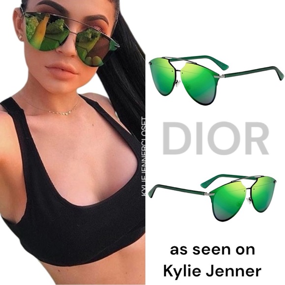 ‼️PRICE DROPPED‼️ Dior Reflected Pixel dark ruthenium green , Kylie Jenner - Picture 1 of 12